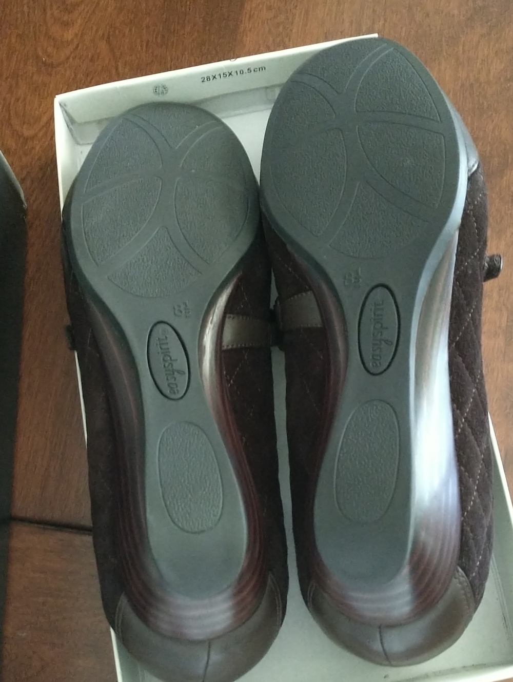 Easy Spirit Deptford T Brown Shoes - Picture 4 of 5